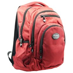 Mochila Multizipper Granate Olas