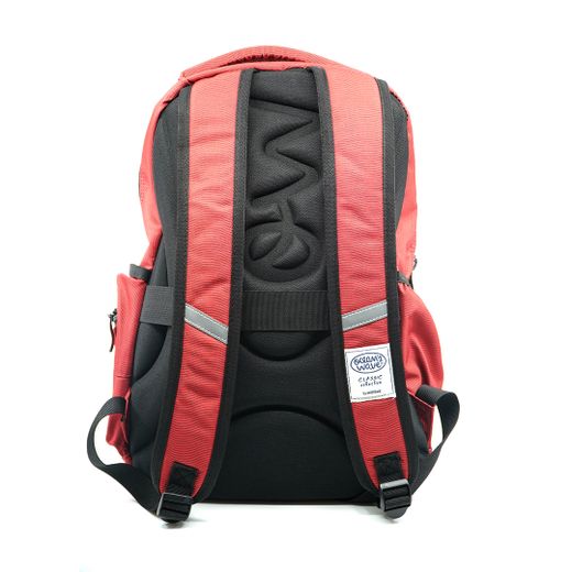 Mochila Multizipper Granate Olas