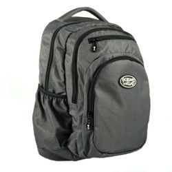 Mochila Multizipper Gris Olas
