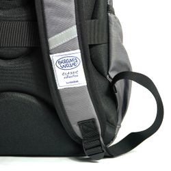 Mochila Multizipper Gris Olas