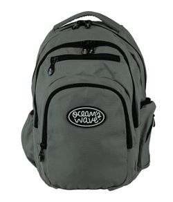 Mochila Multizipper Gris Lisa