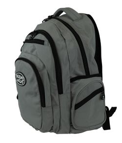 Mochila Multizipper Gris Lisa