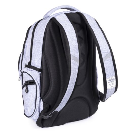 Mochila Multizipper Gris