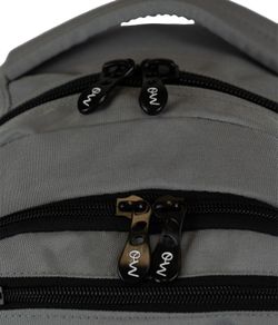 Mochila Multizipper Gris Lisa