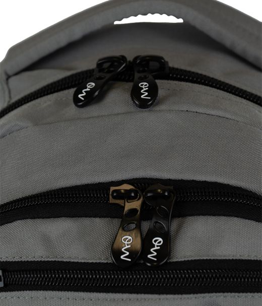 Mochila Multizipper Gris Lisa
