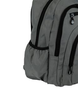 Mochila Multizipper Gris Lisa