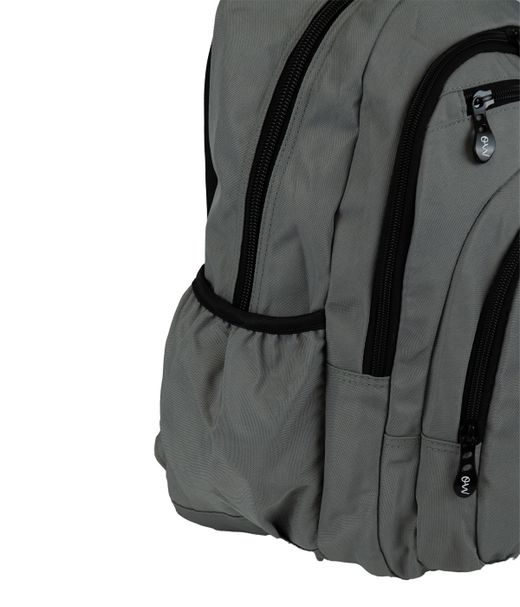 Mochila Multizipper Gris Lisa