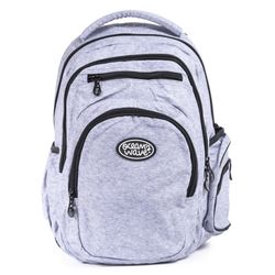 Mochila Multizipper Gris