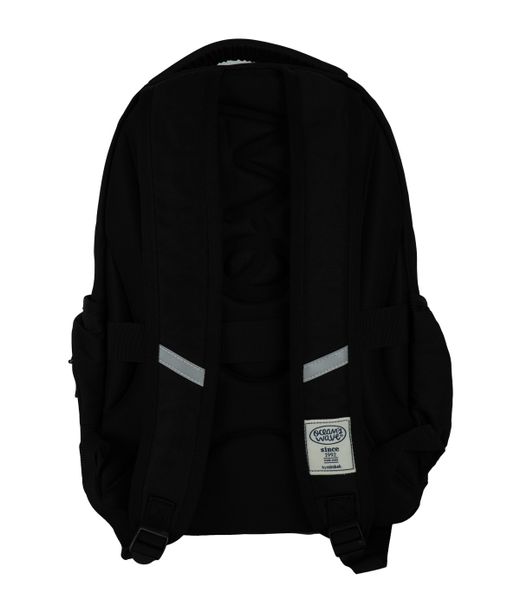 Mochila Multizipper Negra Lisa