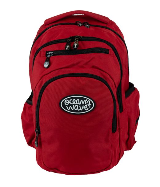 Mochila Multizipper Roja