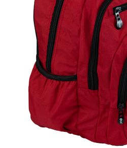 Mochila Multizipper Roja