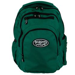 Mochila Multizipper Verde