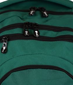 Mochila Multizipper Verde