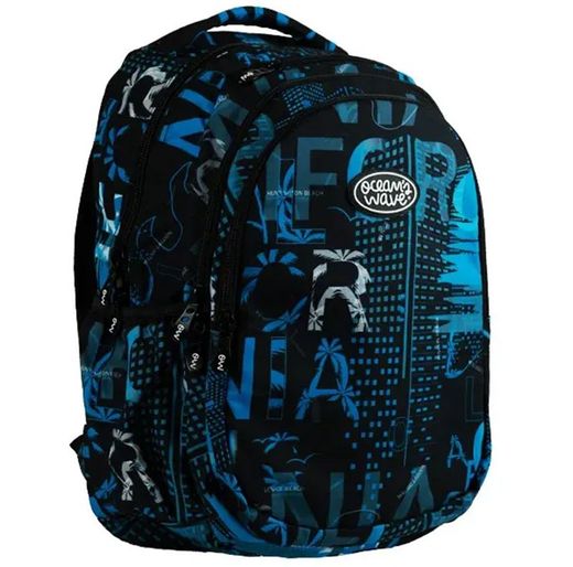 Mochila escolar Secundary L.A. Azul
