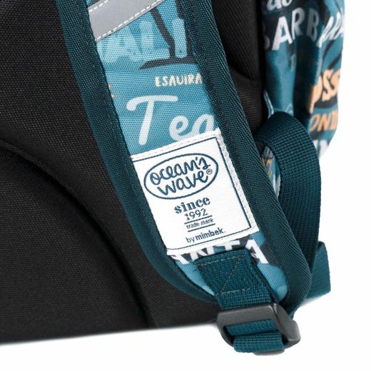 Mochila escolar Secundary Malibu Azul