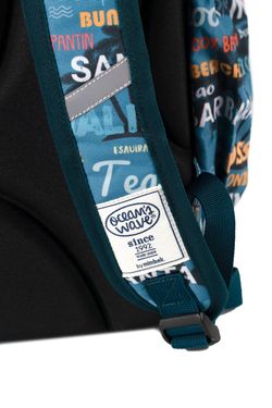 Mochila escolar Secundary Malibu Azul