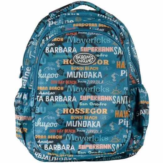 Mochila escolar Secundary Malibu Azul
