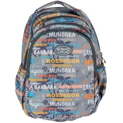 Mochila escolar Secundary Malibu Gris