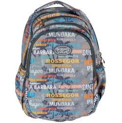 Mochila escolar Secundary Malibu Gris
