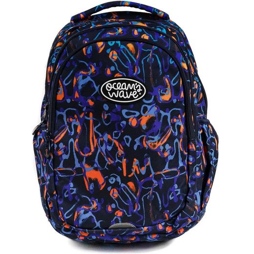 Mochila escolar Secundary Orange Liquid