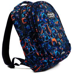 Mochila escolar Secundary Orange Liquid