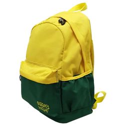 Mochila Tendencia Bicolor Amarillo/Verde
