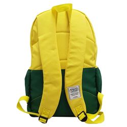 Mochila Tendencia Bicolor Amarillo/Verde