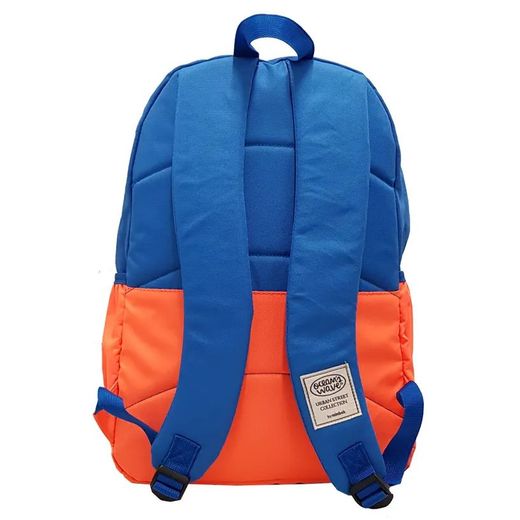 Mochila Tendencia Bicolor Azul/Naranja