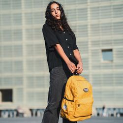 Mochila Tendencia Mostaza