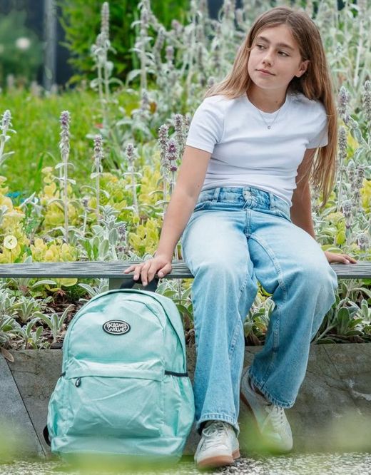 Mochila Tendencia Verde Pastel