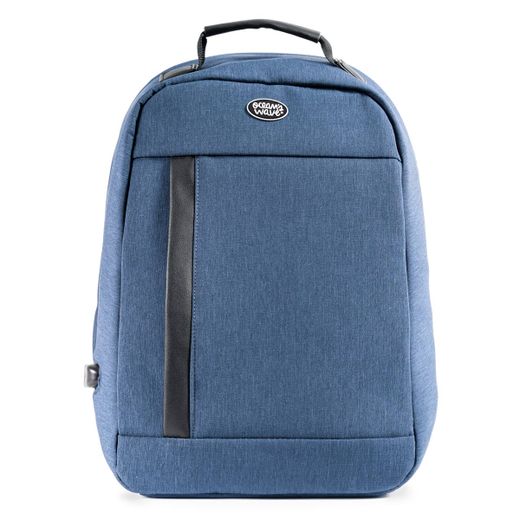Mochila antirrobo azul